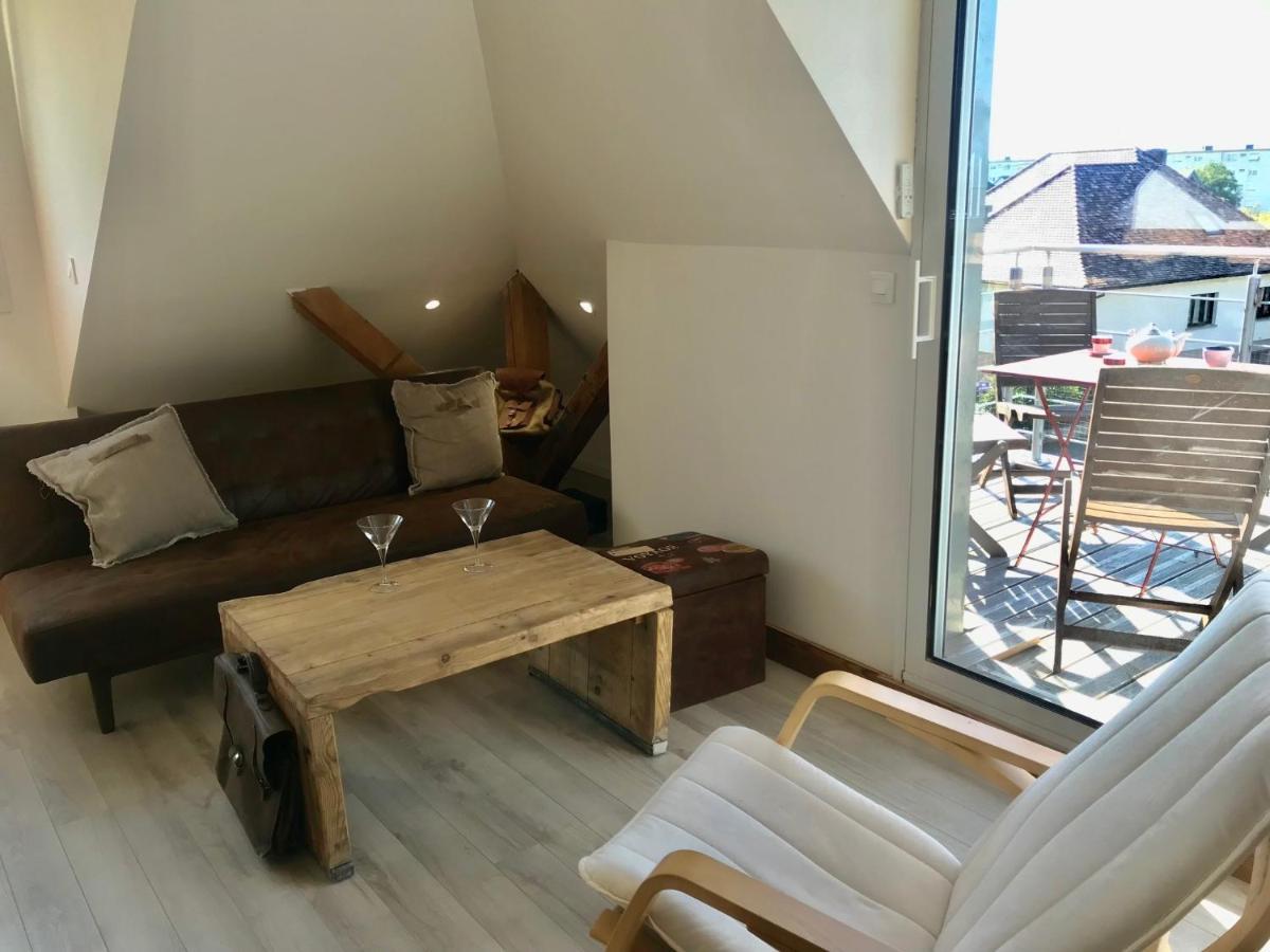 Appartement Chaleureux Et Lumineux Avec Vue ! Au Centre Alsace Selestat Luaran gambar